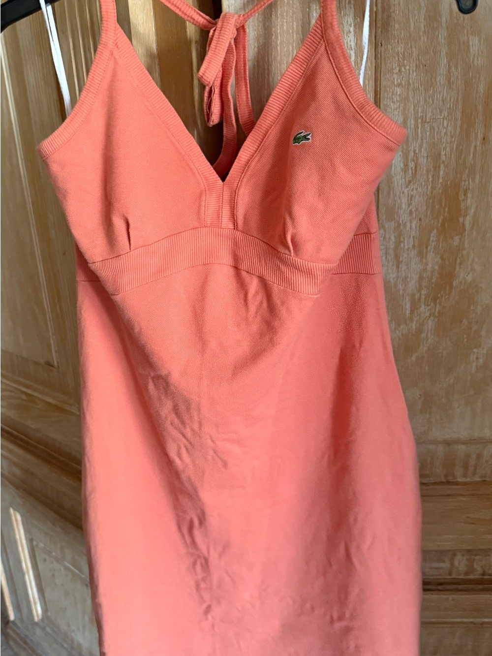 Lacoste Halter Dress Sz 38/6 - Picture 3 of 6